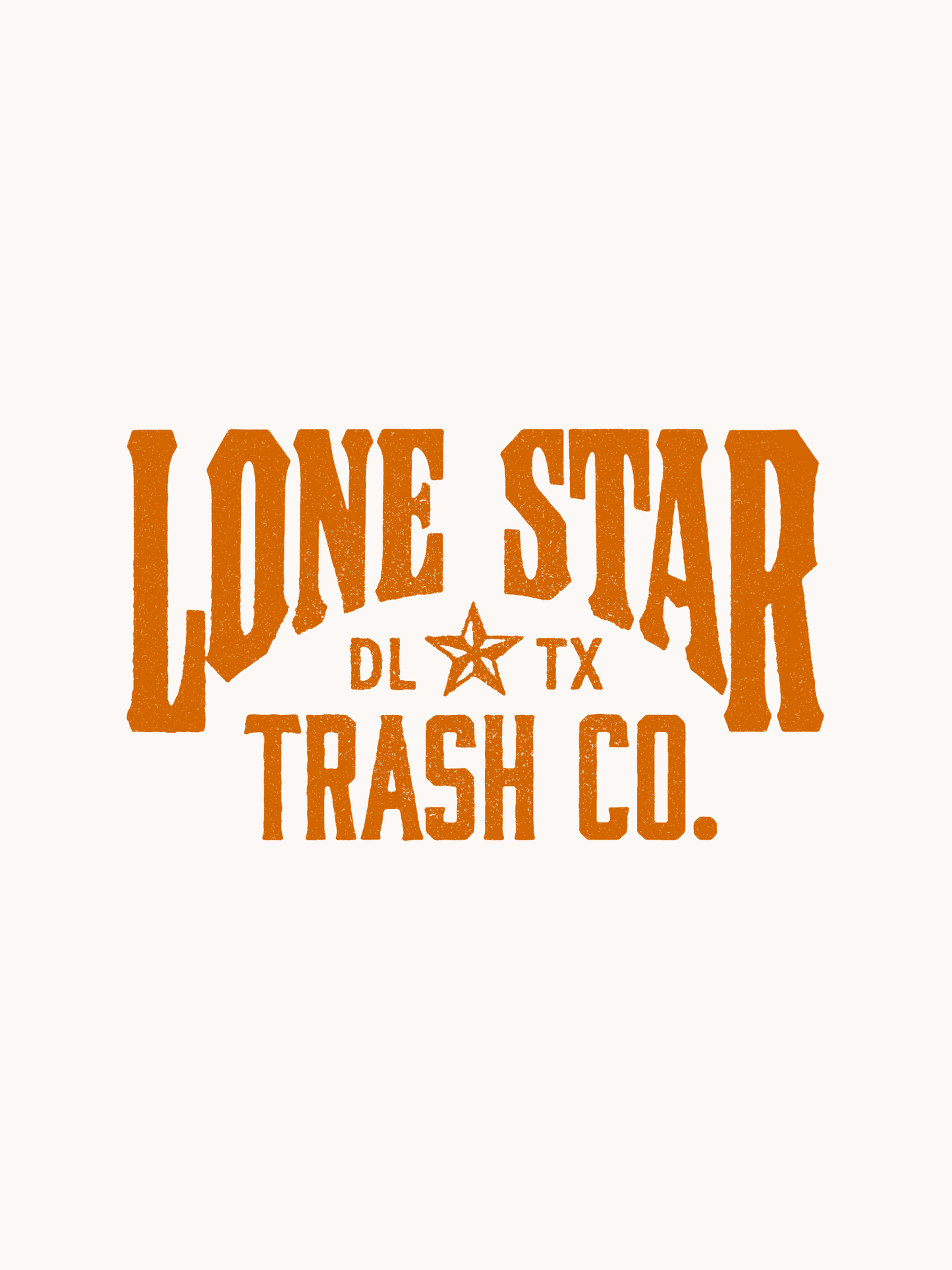 Lone Star Trash Logo Tee