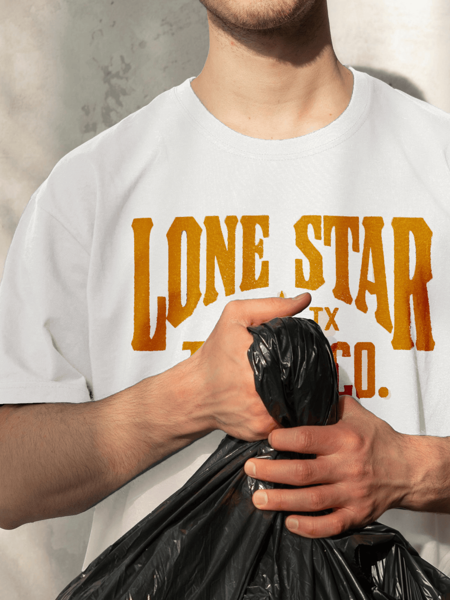 Lone Star Trash Logo Tee